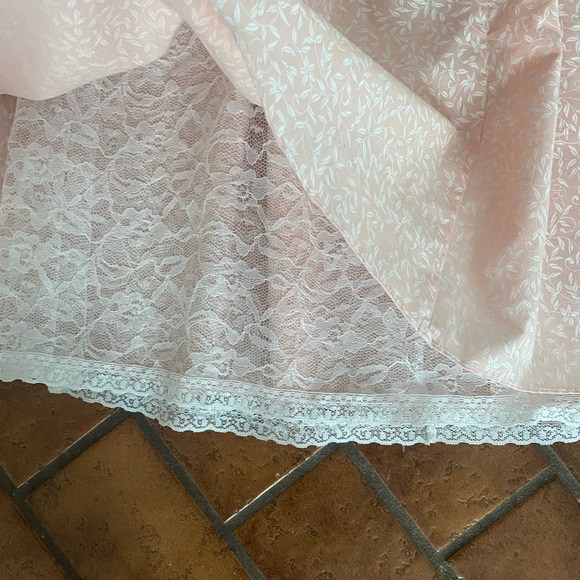 Vintage Handmade Sweetheart Dress Sz 9 - Picture 3 of 8